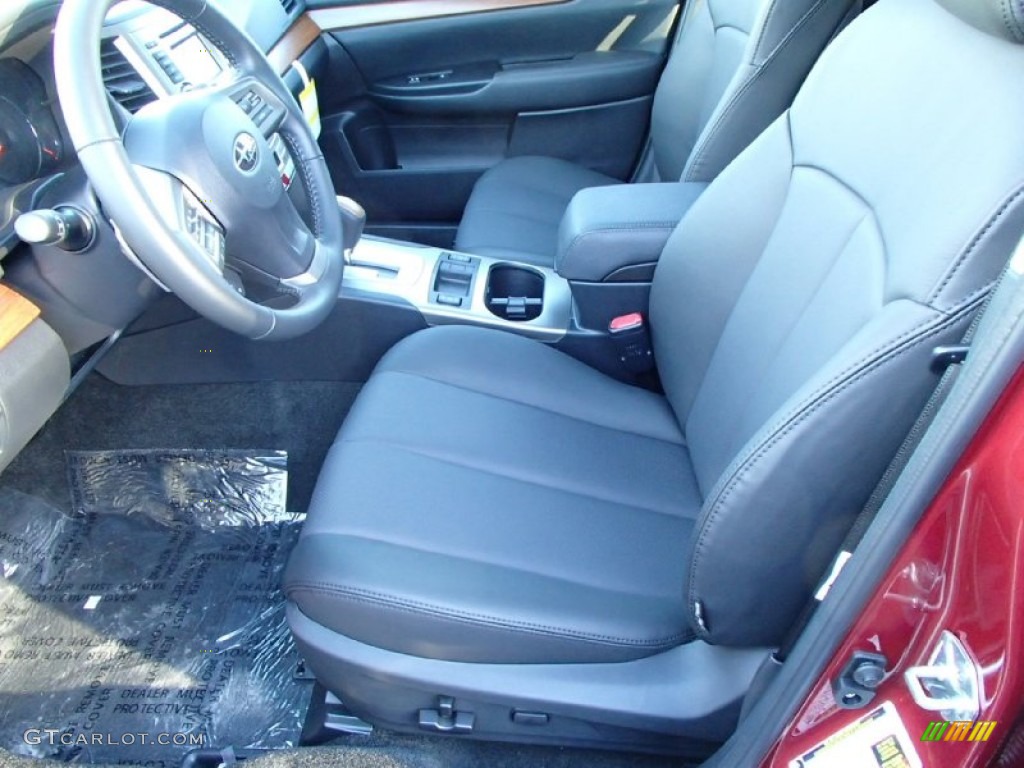 Black Interior 2014 Subaru Outback 3.6R Limited Photo #87752721