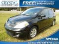 2009 Super Black Nissan Versa 1.8 SL Hatchback  photo #1