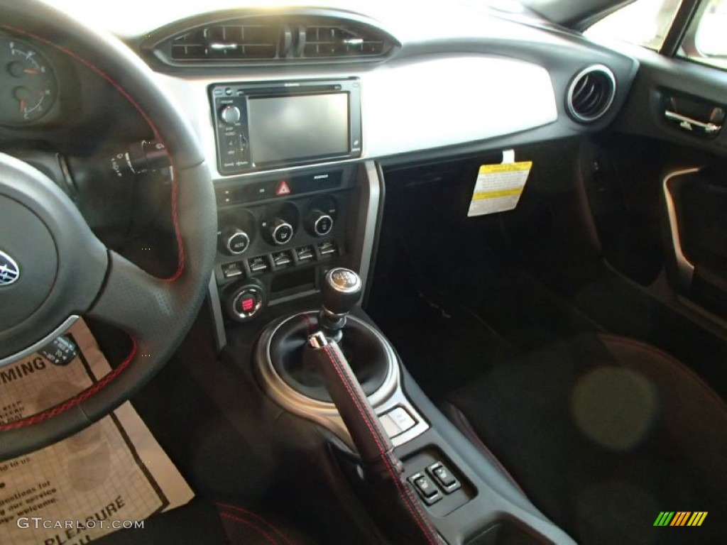 2013 BRZ Limited - Lightning Red / Black Leather/Alcantara photo #6