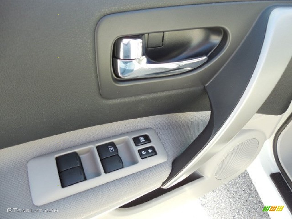 2008 Rogue SL AWD - Phantom White Pearl / Gray photo #18