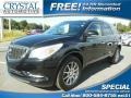 Carbon Black Metallic 2013 Buick Enclave Leather