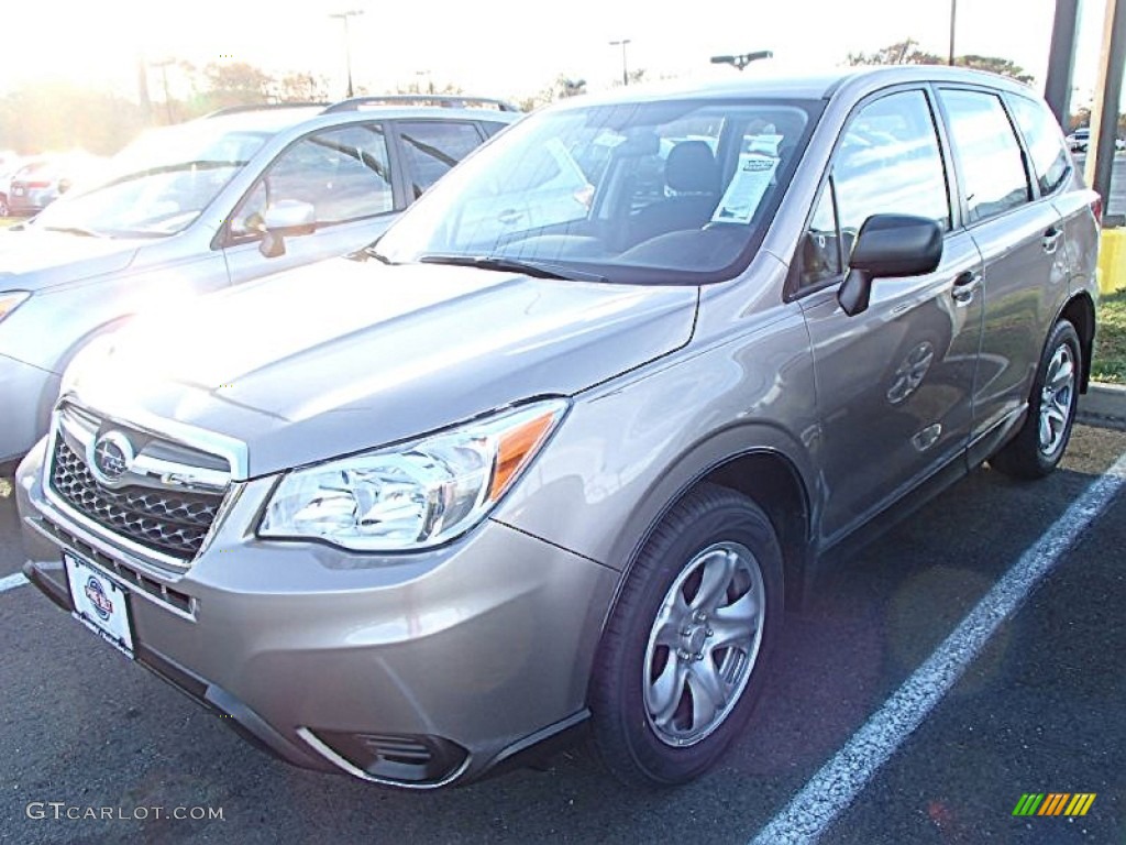 2014 Forester 2.5i - Burnished Bronze Metallic / Black photo #1