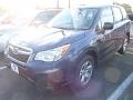 2014 Marine Blue Pearl Subaru Forester 2.5i  photo #1