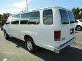 2013 Oxford White Ford E Series Van E350 XLT Extended Passenger  photo #3