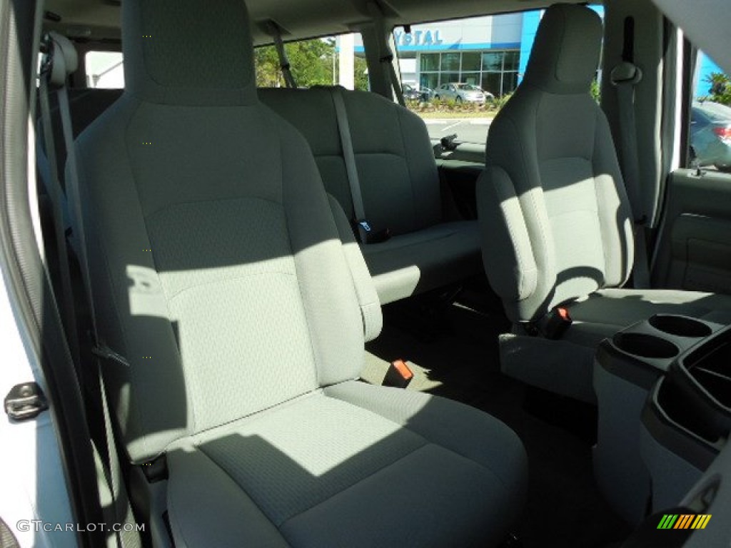 2013 E Series Van E350 XLT Extended Passenger - Oxford White / Medium Flint photo #14