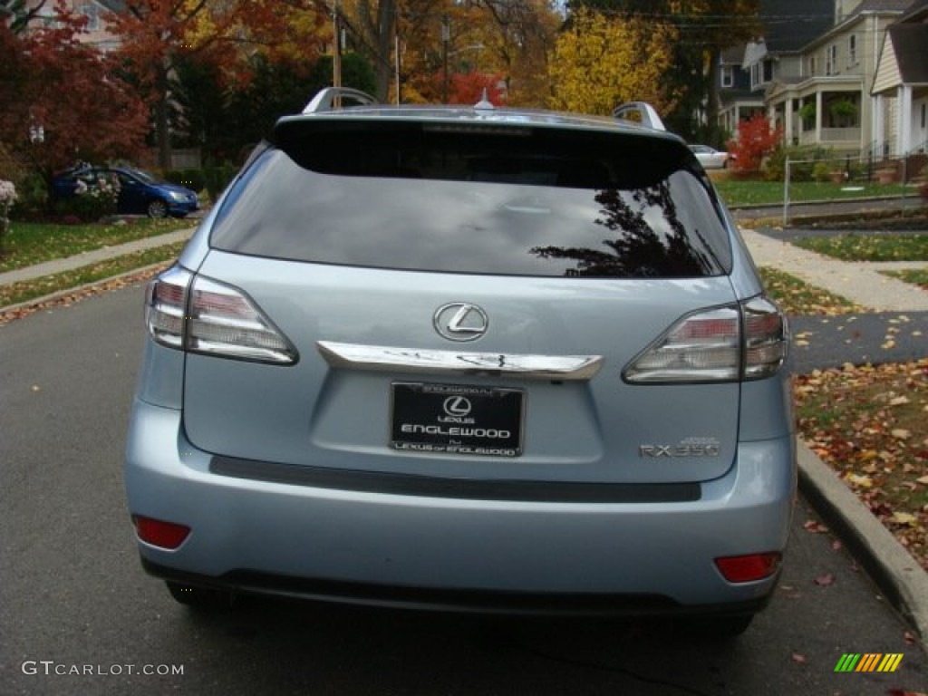 2012 RX 350 AWD - Cerulean Blue Metallic / Light Gray photo #5