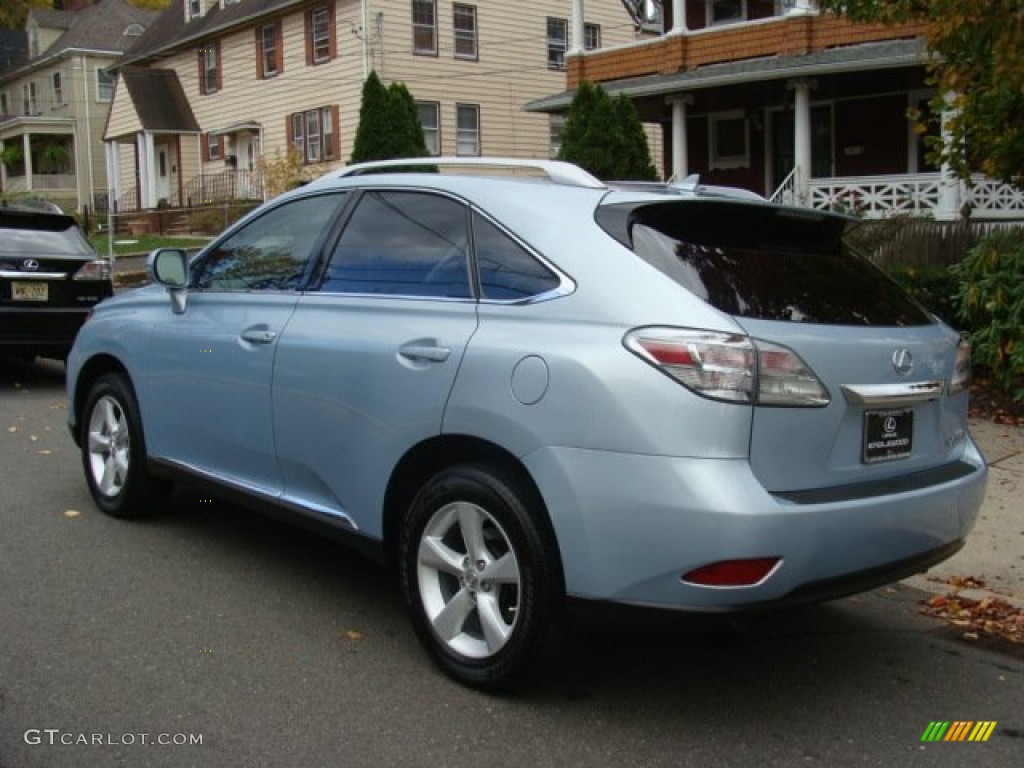 2012 RX 350 AWD - Cerulean Blue Metallic / Light Gray photo #6