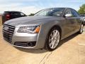 Quartz Gray Metallic - A8 L 4.0T quattro Photo No. 5