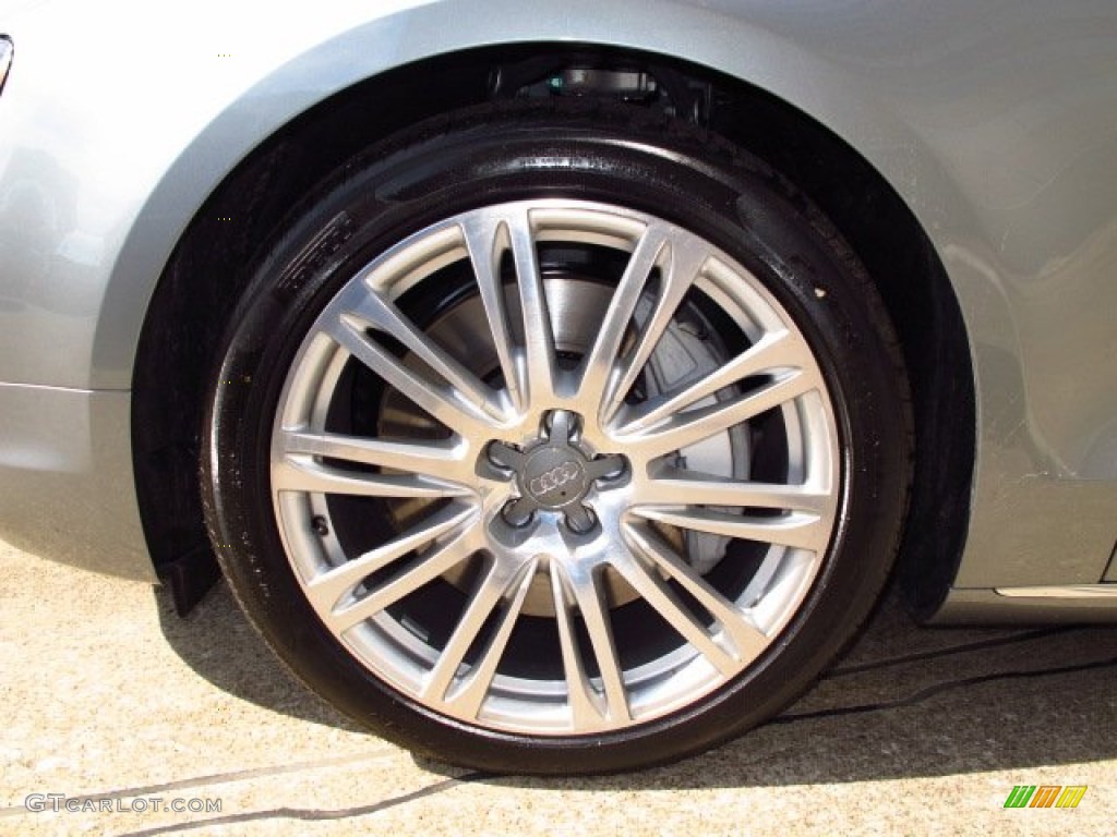 2014 A8 L 4.0T quattro - Quartz Gray Metallic / Black photo #7
