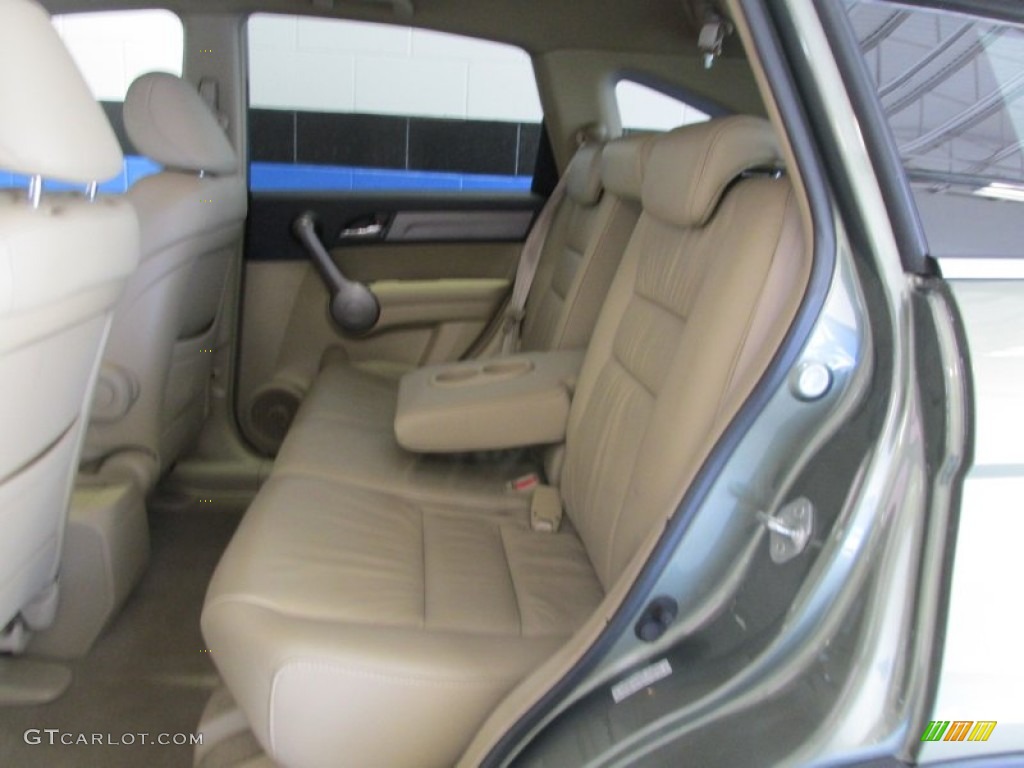 2009 CR-V EX-L 4WD - Green Tea Metallic / Ivory photo #10