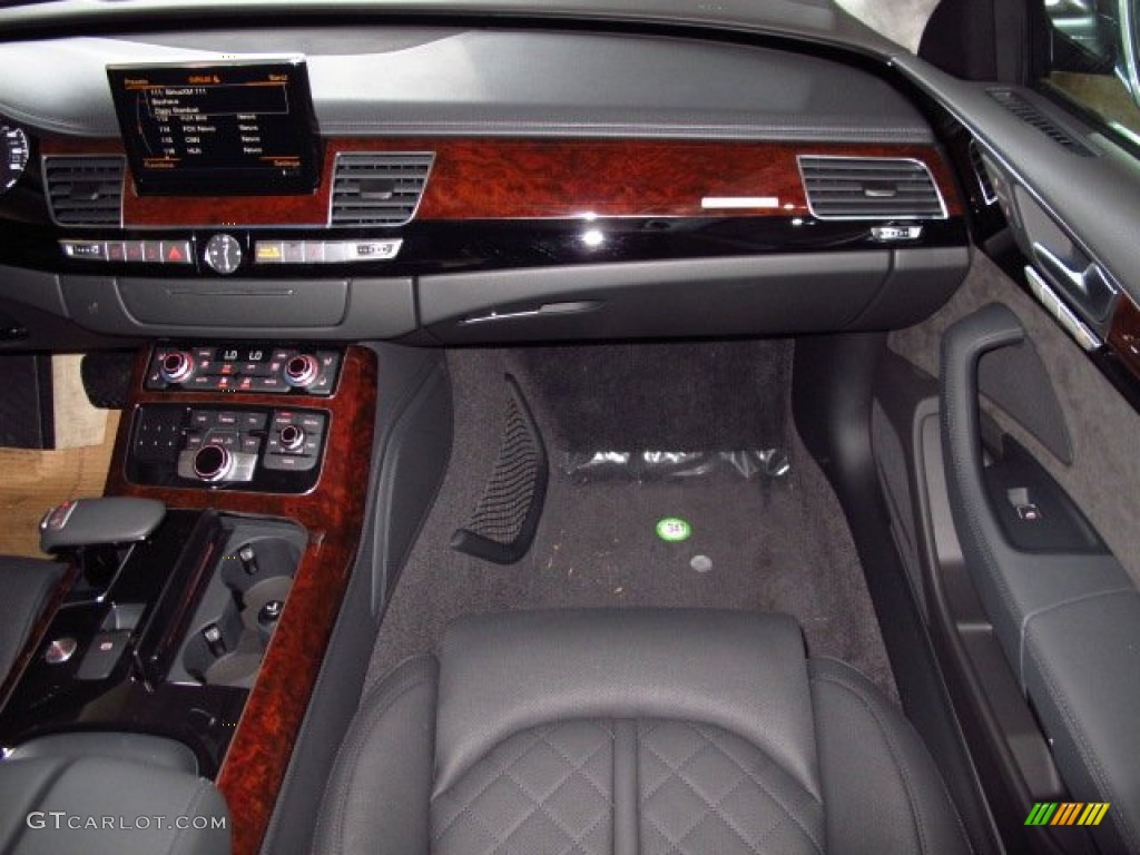 2014 A8 L 4.0T quattro - Quartz Gray Metallic / Black photo #14