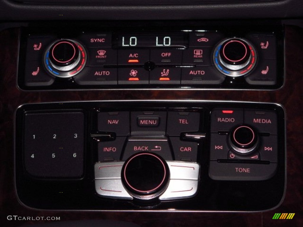 2014 A8 L 4.0T quattro - Quartz Gray Metallic / Black photo #22