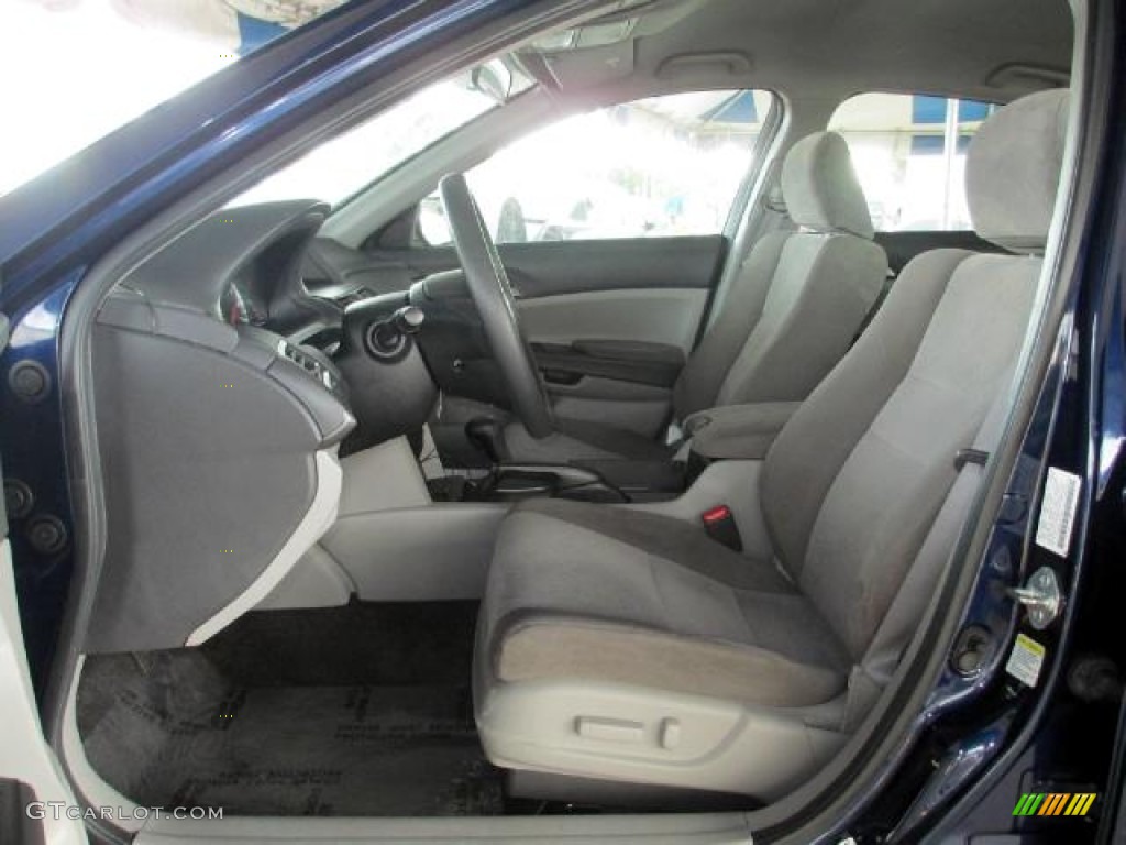 2010 Accord LX-P Sedan - Royal Blue Pearl / Gray photo #8