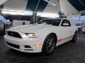 Performance White 2013 Ford Mustang V6 Premium Coupe Exterior