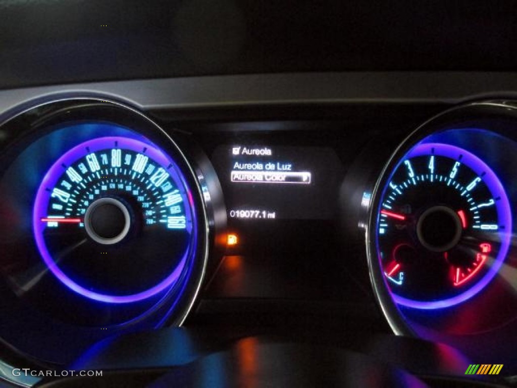 2013 Ford Mustang V6 Premium Coupe Gauges Photos