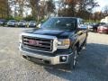 2014 Onyx Black GMC Sierra 1500 SLT Crew Cab 4x4  photo #3