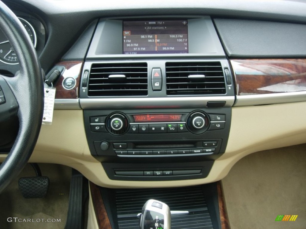 2007 X5 3.0si - Deep Green Metallic / Sand Beige photo #3