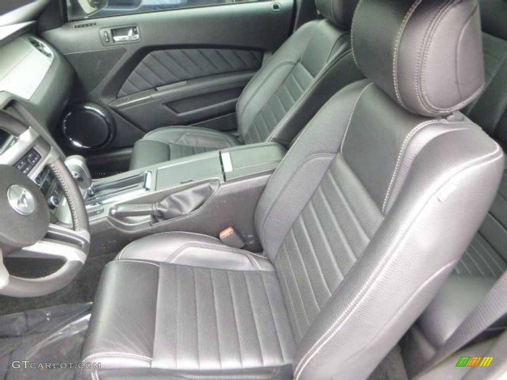 2012 Ford Mustang GT Premium Coupe Front Seat Photo #87761518