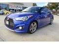 2013 Marathon Blue Hyundai Veloster Turbo  photo #1