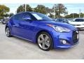 Marathon Blue 2013 Hyundai Veloster Turbo Exterior