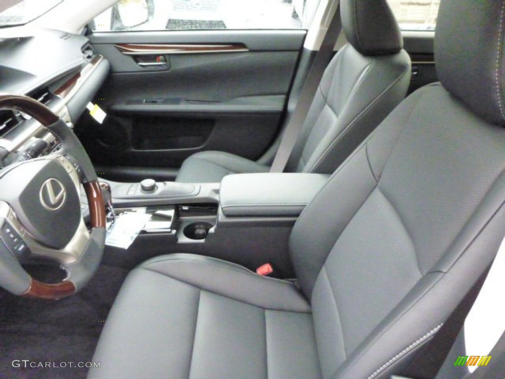 Black Interior 2014 Lexus ES 350 Photo #87761844