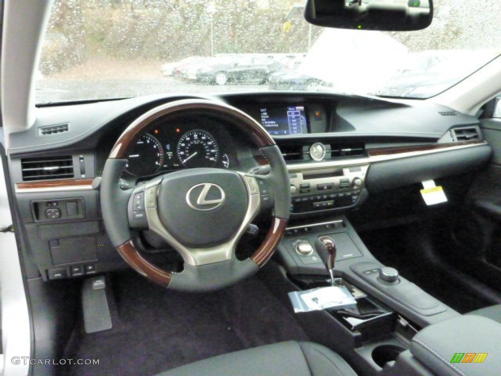 Black Interior 2014 Lexus ES 350 Photo #87761856