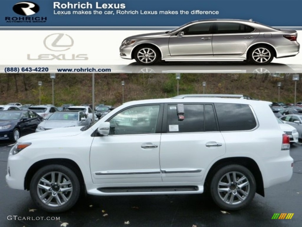 2014 Starfire Pearl Lexus Lx 570 87714195 Gtcarlot Com