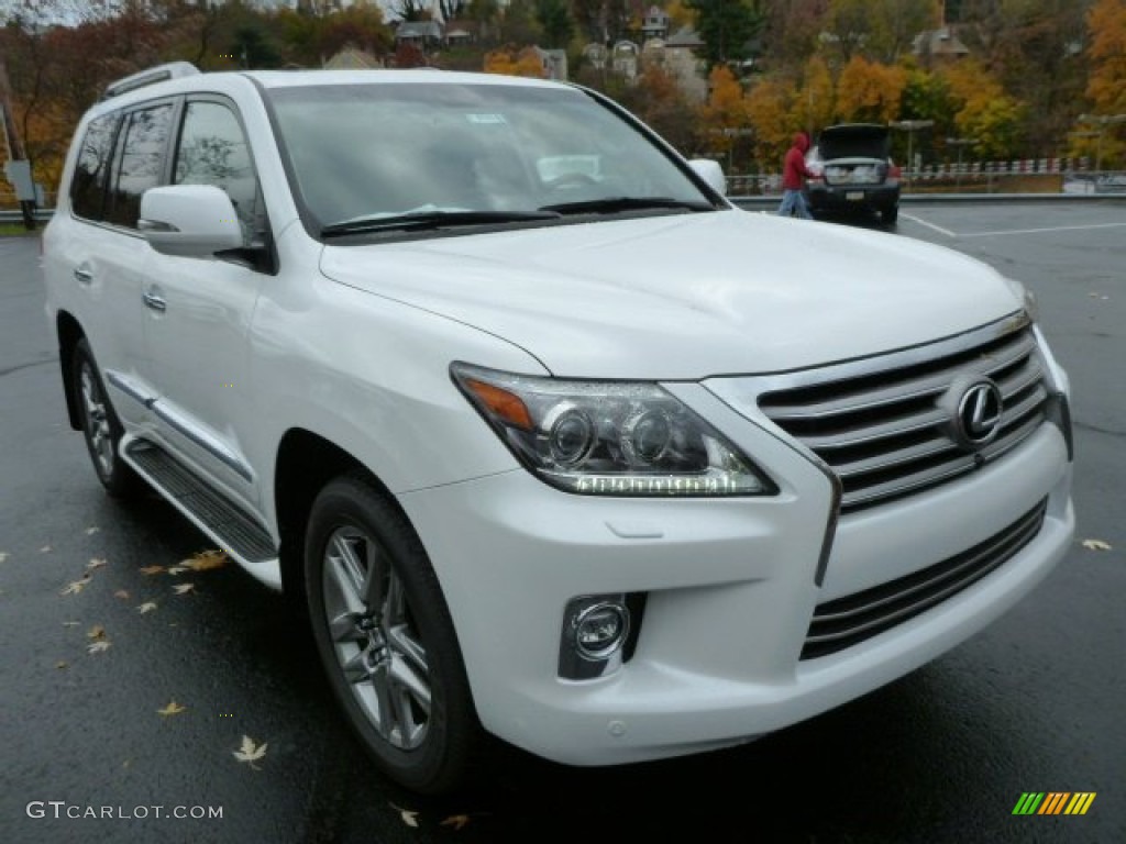 Starfire Pearl 2014 Lexus LX 570 Exterior Photo #87761931
