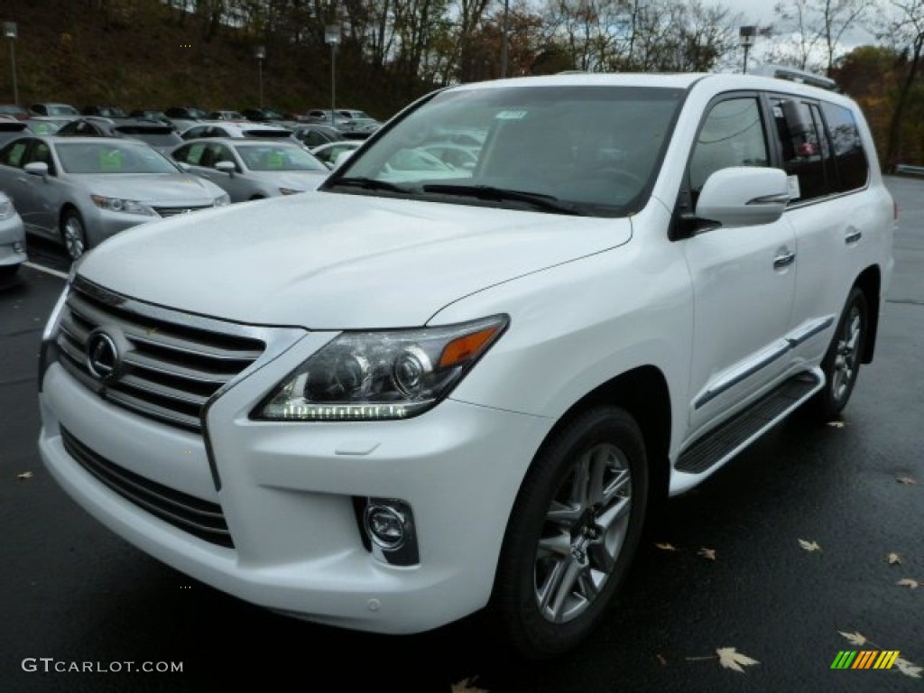 Starfire Pearl 2014 Lexus LX 570 Exterior Photo #87761943