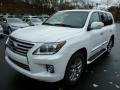 Starfire Pearl 2014 Lexus LX 570 Exterior