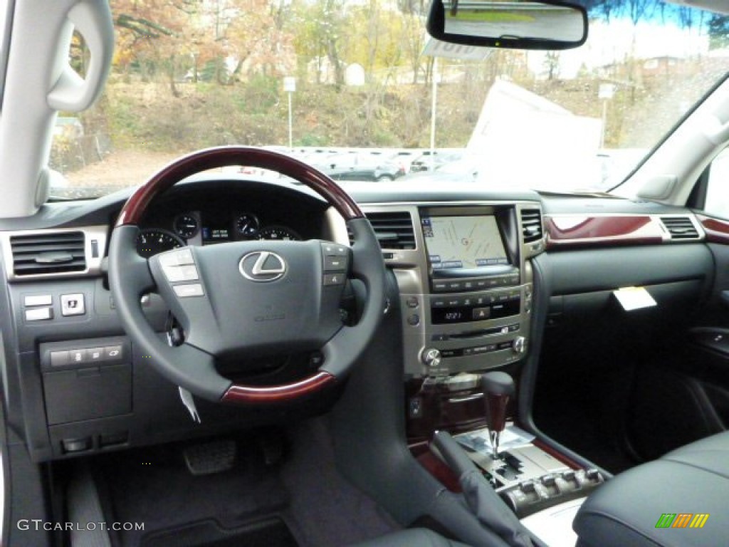 2014 Lexus LX 570 Black Dashboard Photo #87761967