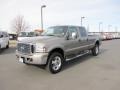 2006 Arizona Beige Metallic Ford F350 Super Duty Lariat Crew Cab 4x4  photo #2