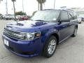 2014 Deep Impact Blue Ford Flex SE  photo #1