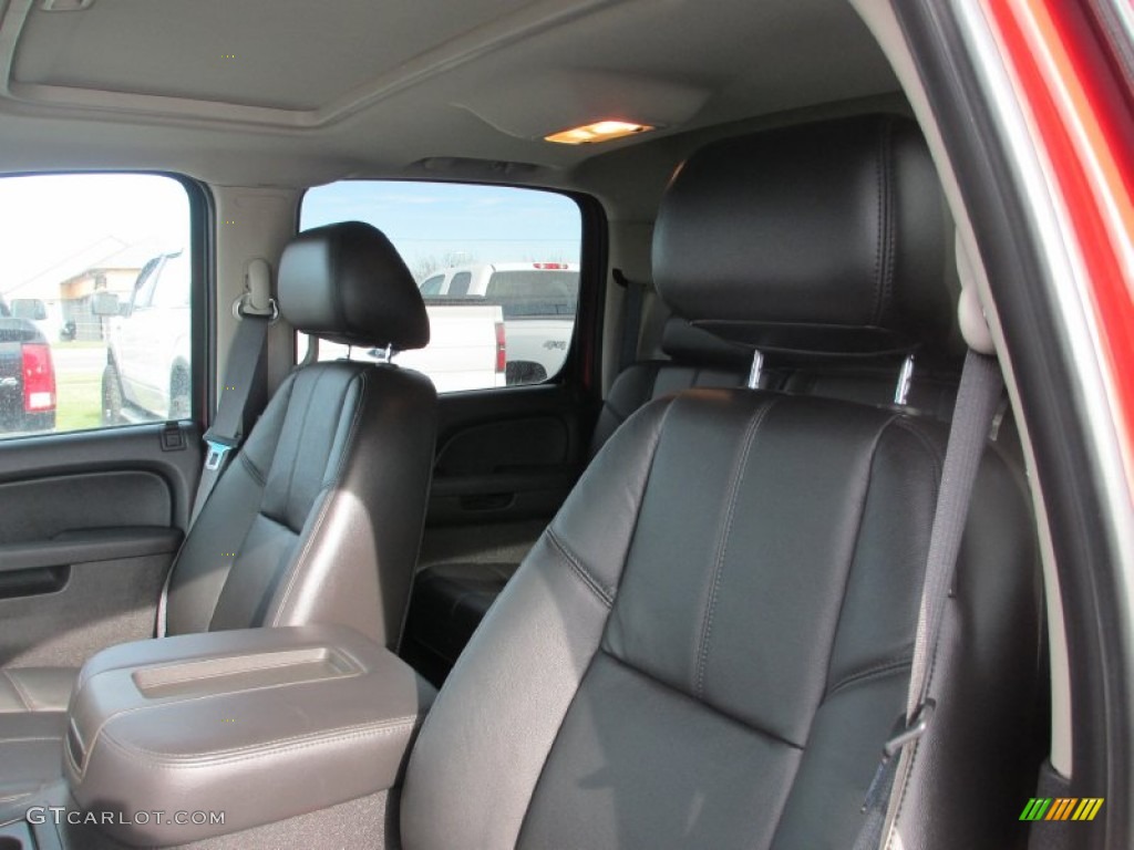 2010 Sierra 1500 SLT Crew Cab 4x4 - Fire Red / Ebony photo #11