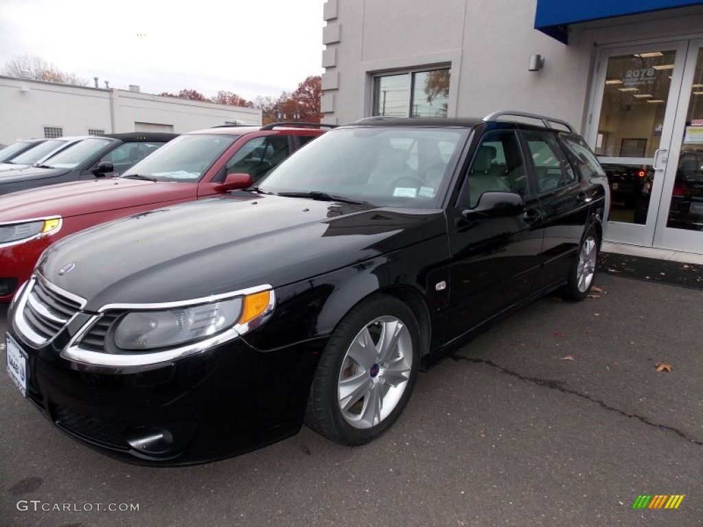 Jet Black Metallic Saab 9-5