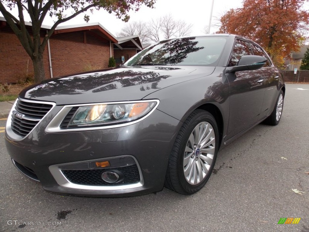 Carbon Grey Metallic 2010 Saab 9-5 Aero Sedan XWD Exterior Photo #87764987