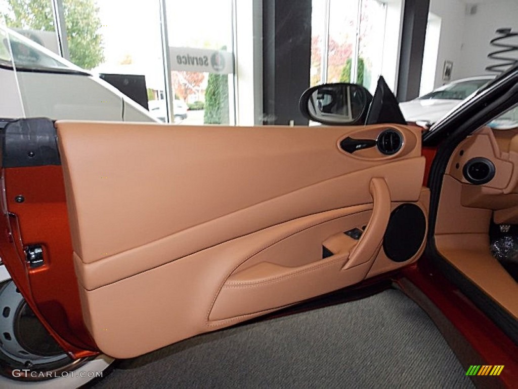 2014 Lotus Evora S 2+2 Cognac Brown Door Panel Photo #87765962