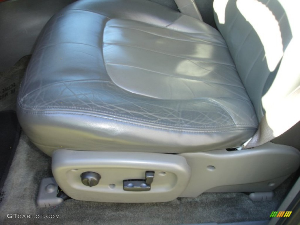 2004 Envoy XL SLT 4x4 - Silver Green Metallic / Medium Pewter photo #22