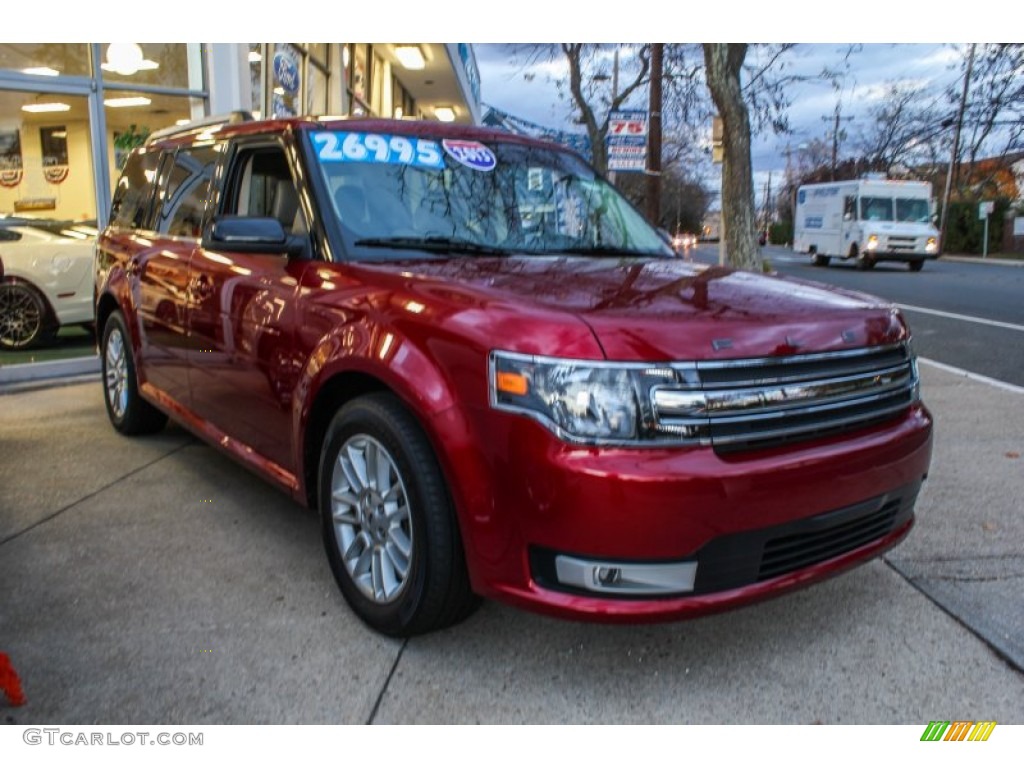 2013 Flex SEL - Ruby Red Metallic / Charcoal Black photo #3