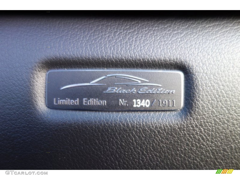 2012 Porsche 911 Black Edition Cabriolet Marks and Logos Photos