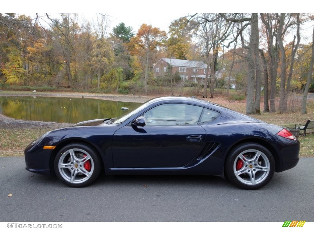 Dark Blue Metallic 2010 Porsche Cayman S Exterior Photo #87767834