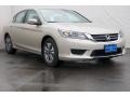 2014 Champagne Frost Pearl Honda Accord LX Sedan  photo #1