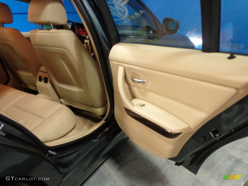 2011 3 Series 328i xDrive Sedan - Tasman Green Metallic / Beige Dakota Leather photo #34