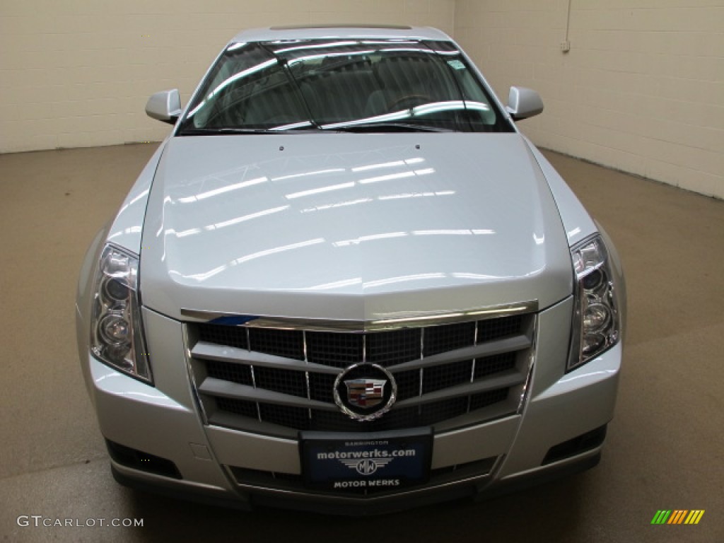 2009 CTS 4 AWD Sedan - Radiant Silver / Light Titanium/Ebony photo #2