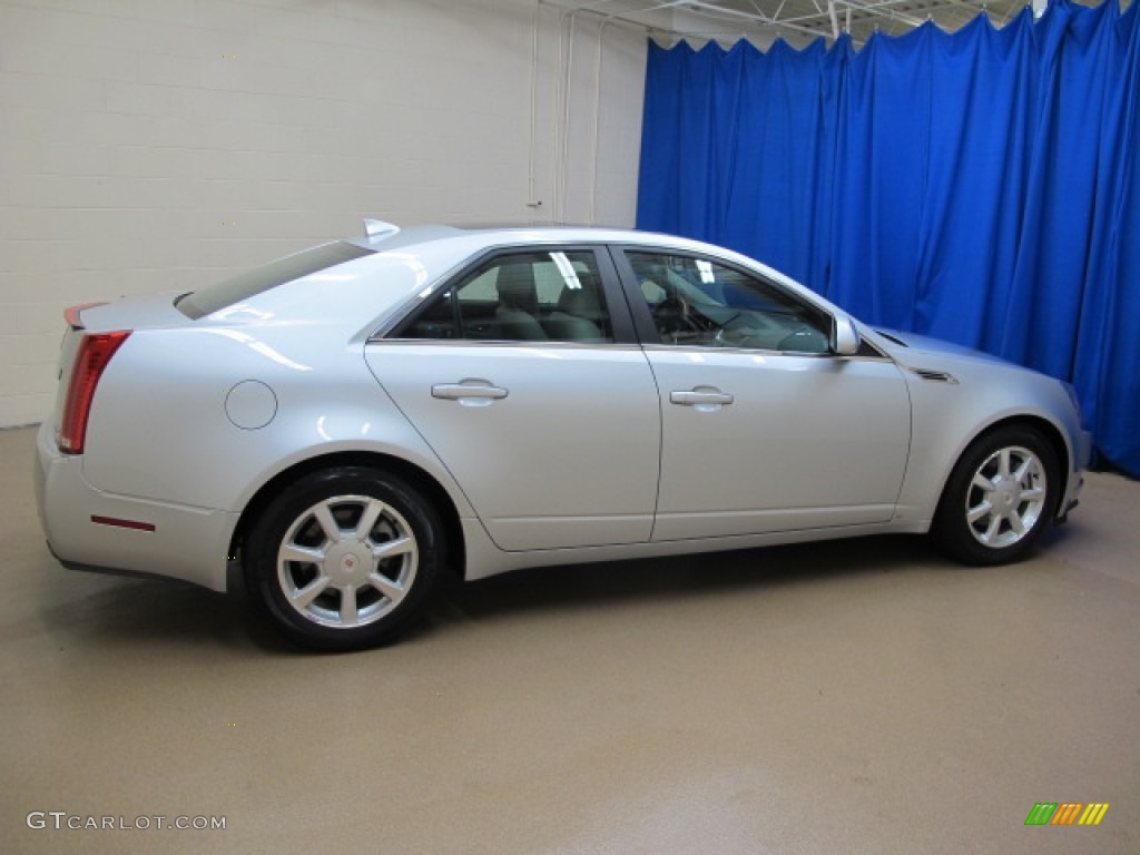 2009 CTS 4 AWD Sedan - Radiant Silver / Light Titanium/Ebony photo #10