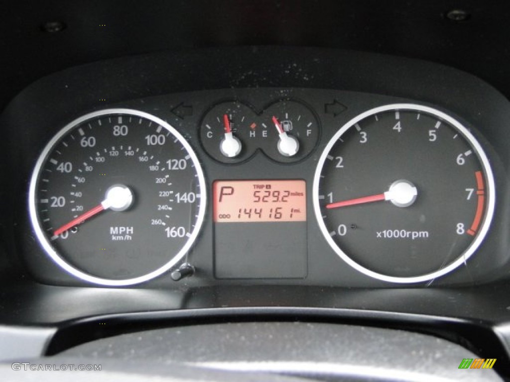 2005 Tiburon GS - Electric Red / Black photo #9