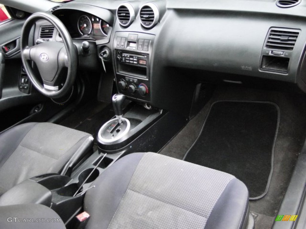 2005 Tiburon GS - Electric Red / Black photo #10