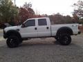 Oxford White - F350 Super Duty XL Crew Cab 4x4 Photo No. 8