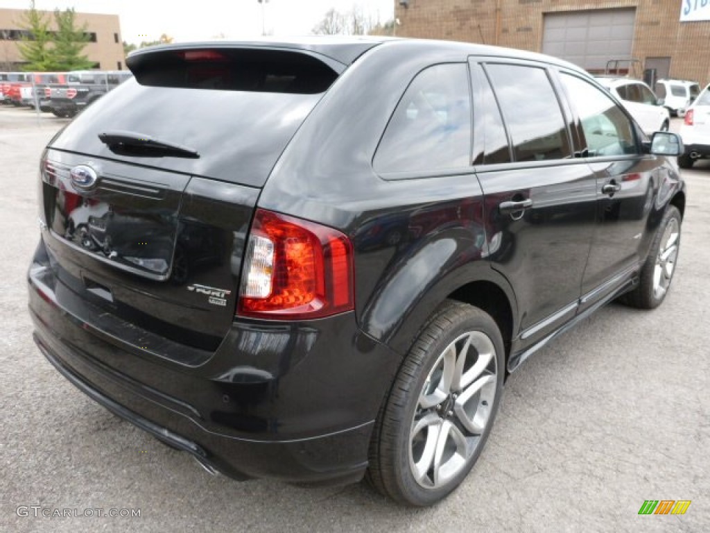 2013 Edge Sport AWD - Tuxedo Black Metallic / Charcoal Black/Liquid Silver Smoke Metallic photo #2