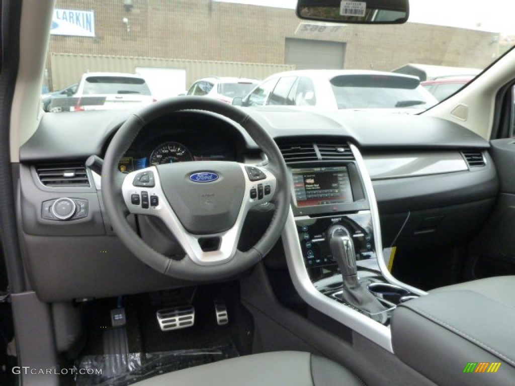 2013 Edge Sport AWD - Tuxedo Black Metallic / Charcoal Black/Liquid Silver Smoke Metallic photo #10